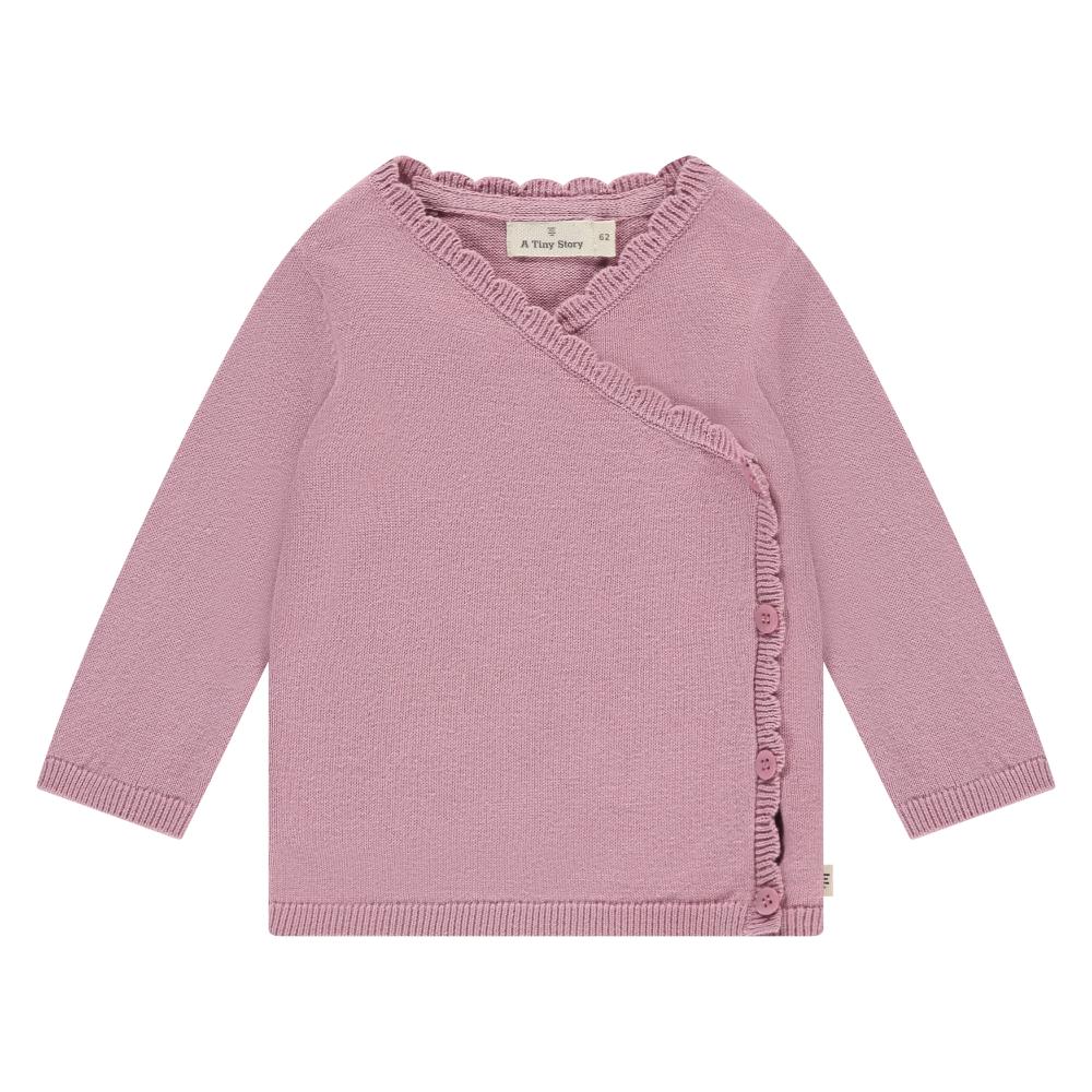 A Tiny Story - Baby Cross Body Cardigan Rouge