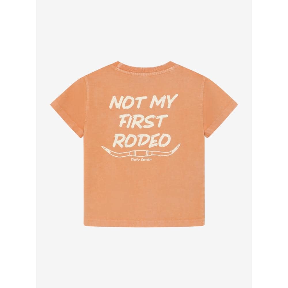 Daily7 - T-shirt Backprint Sandstone - Afbeelding 2