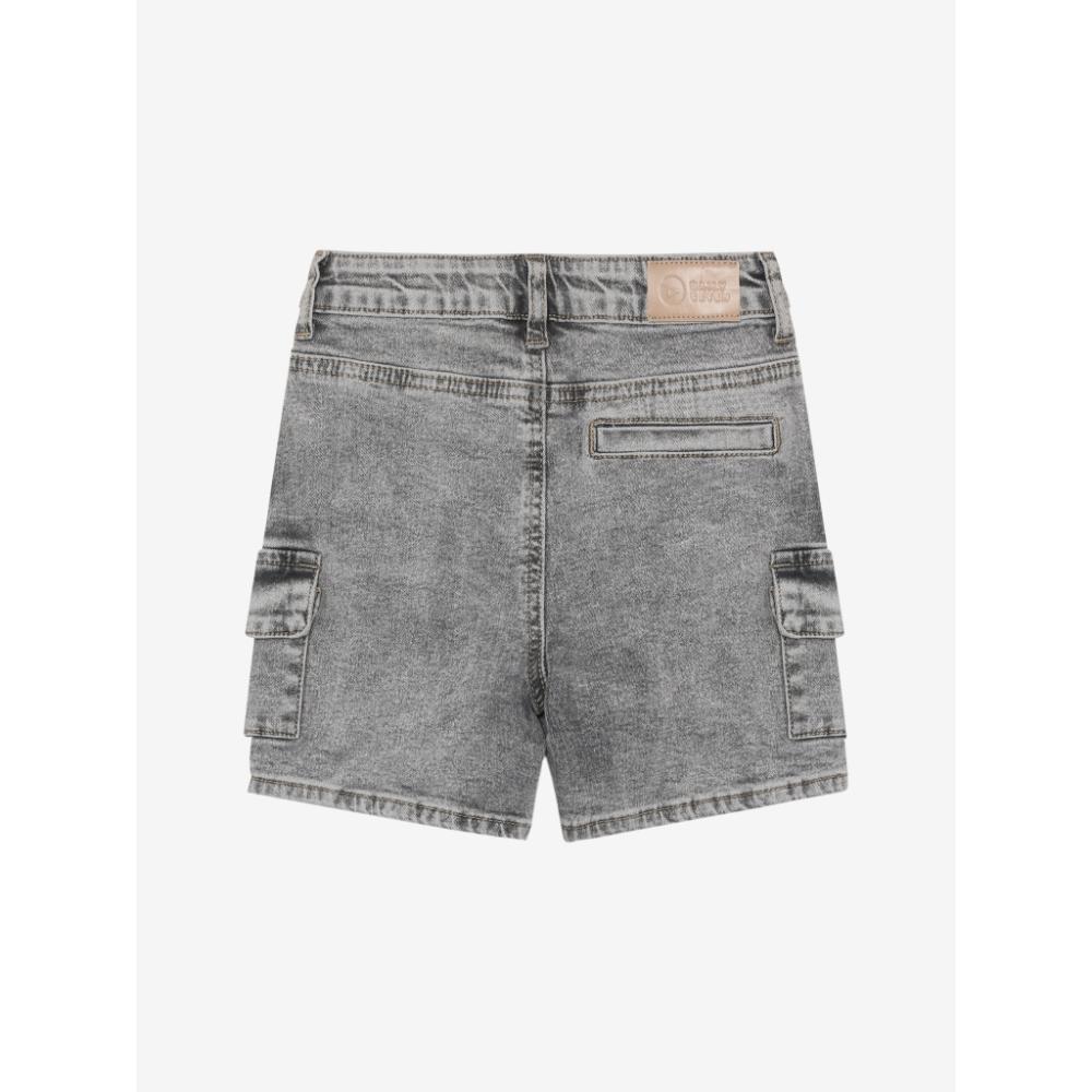 Daily7 - Denim Grey Cargo Shorts - Afbeelding 2