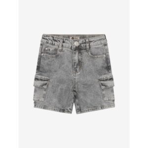 Daily7 - Denim Grey Cargo Shorts