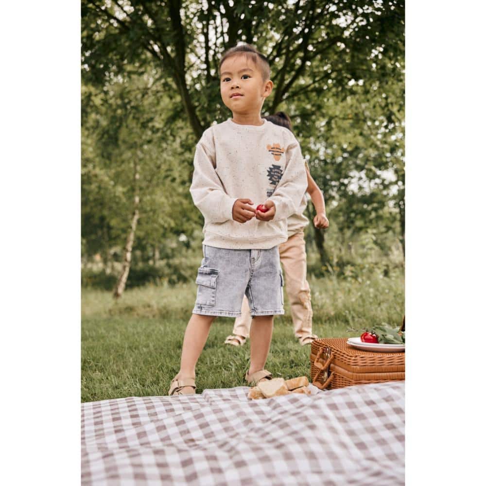 Daily7 - Denim Grey Cargo Shorts - Afbeelding 4