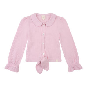 Navy Natural - Faye Blouse Pink