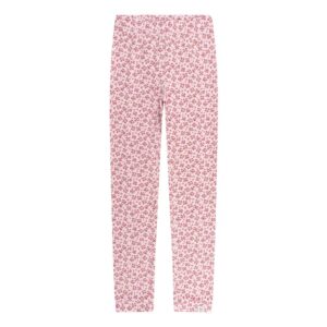 Navy Natural - Legging Leopard Flower Pink