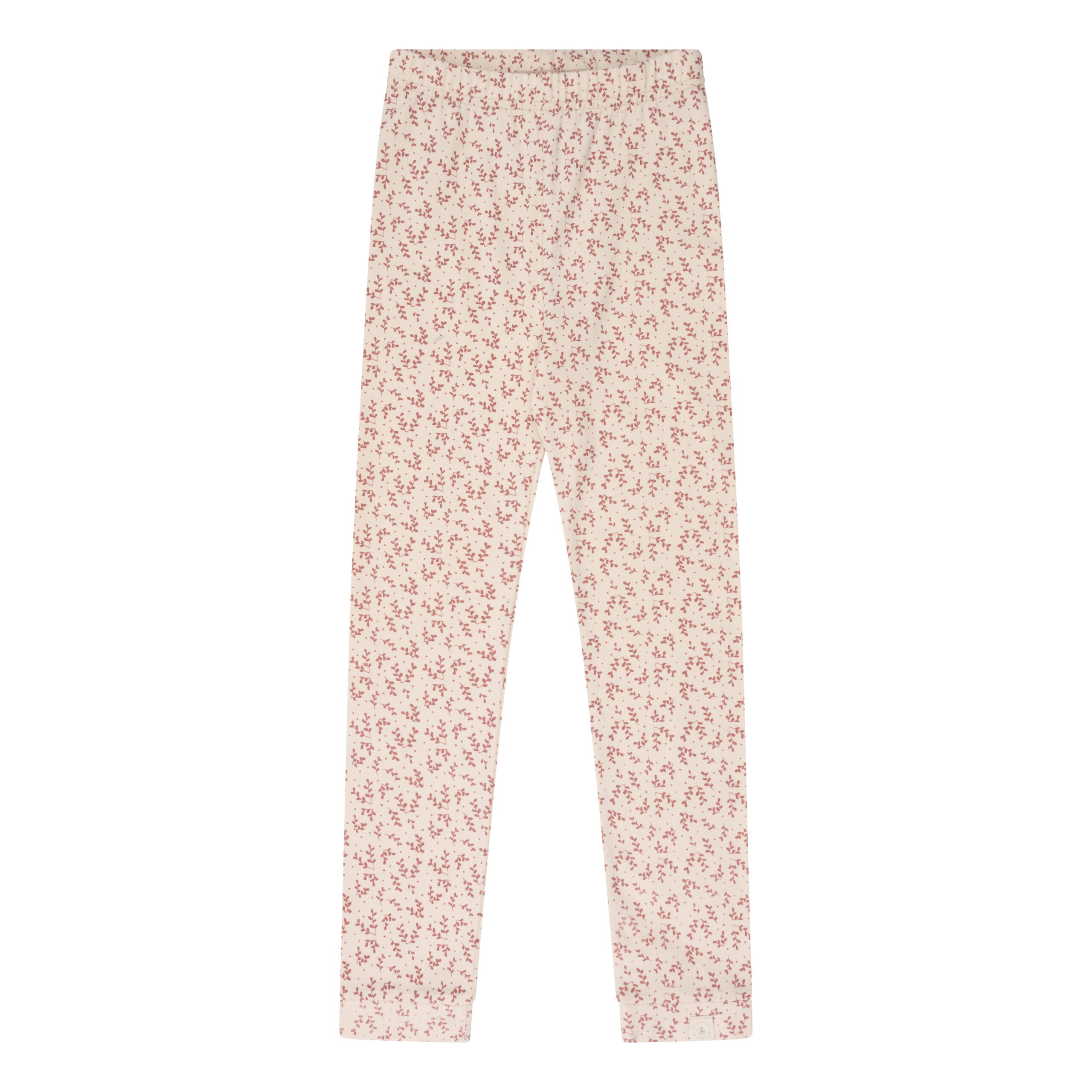 Navy Natural - Legging Rose Leaves