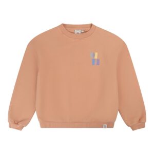 Navy Natural - Oversized Sweater Peach