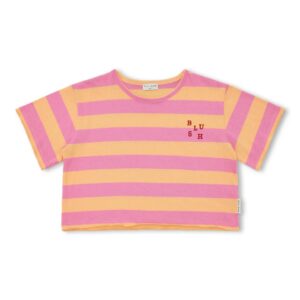 Petit Blush - Stripe T-Shirt Rose/Peach