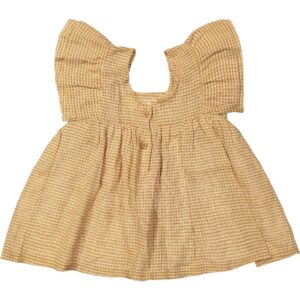 Riffle Amsterdam - Dress Azra Square Brown
