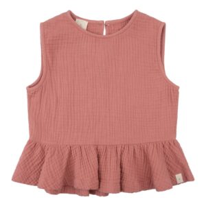 Navy Natural - Rose Top Dusty Rose