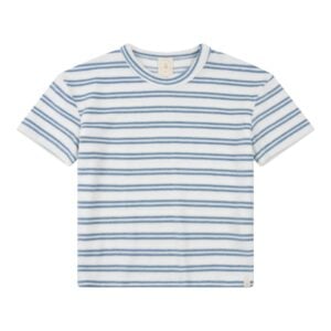 Navy Natural - Sem T-shirt Terry Blue Stripe