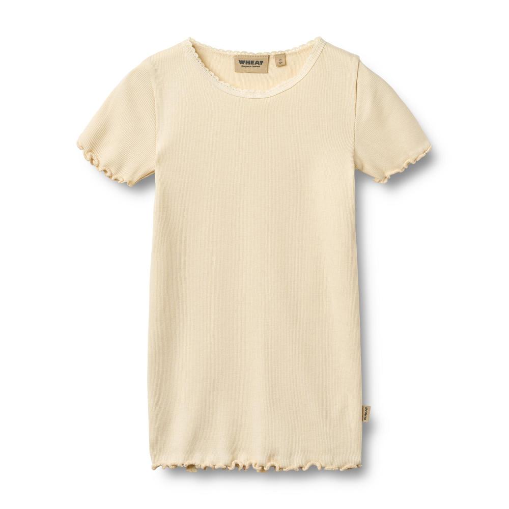 Wheat - Rib T-shirt Katie Apricot