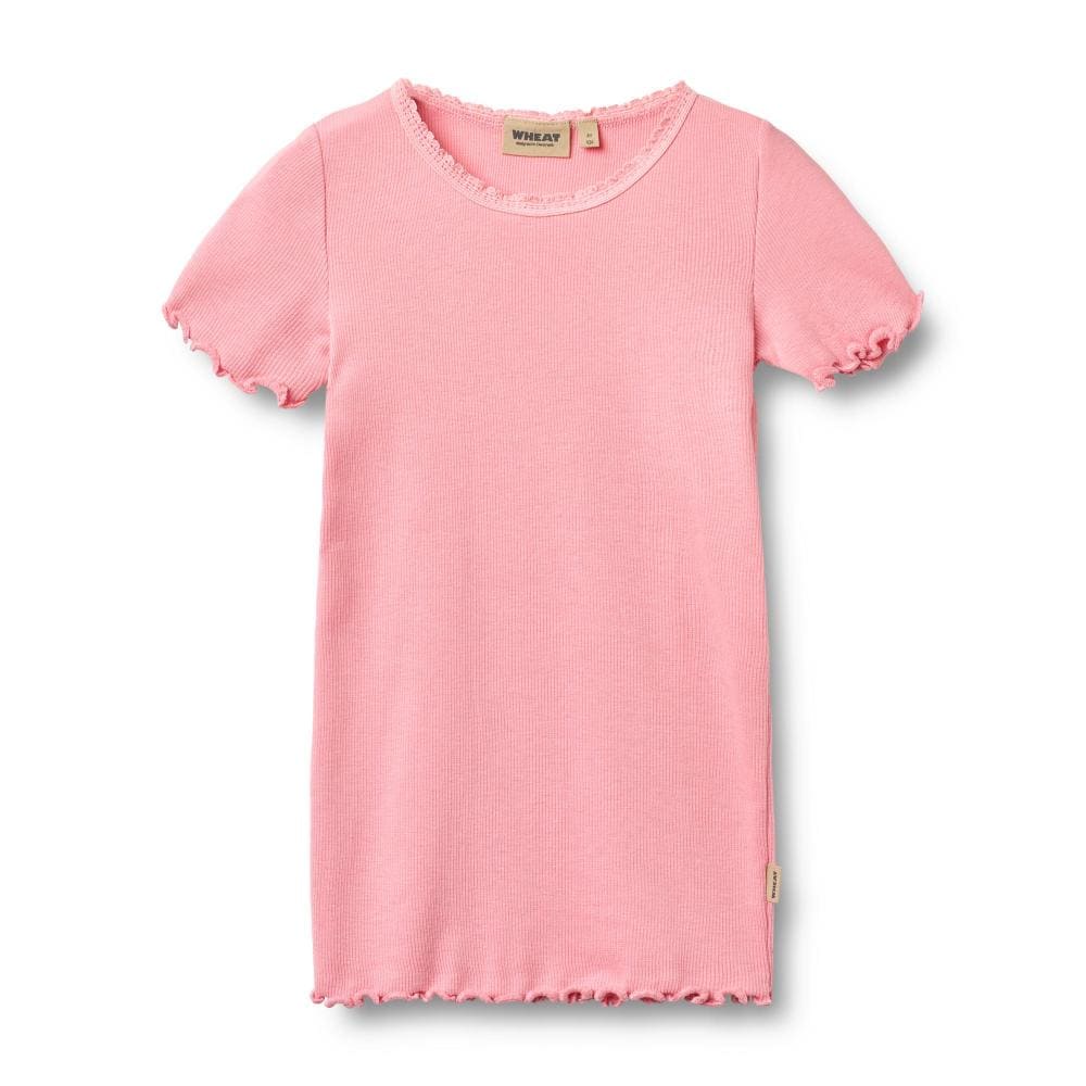 Wheat - Rib T-shirt Katie Bubblegum