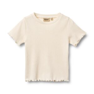 Wheat - Rib T-shirt Alicia Ivory