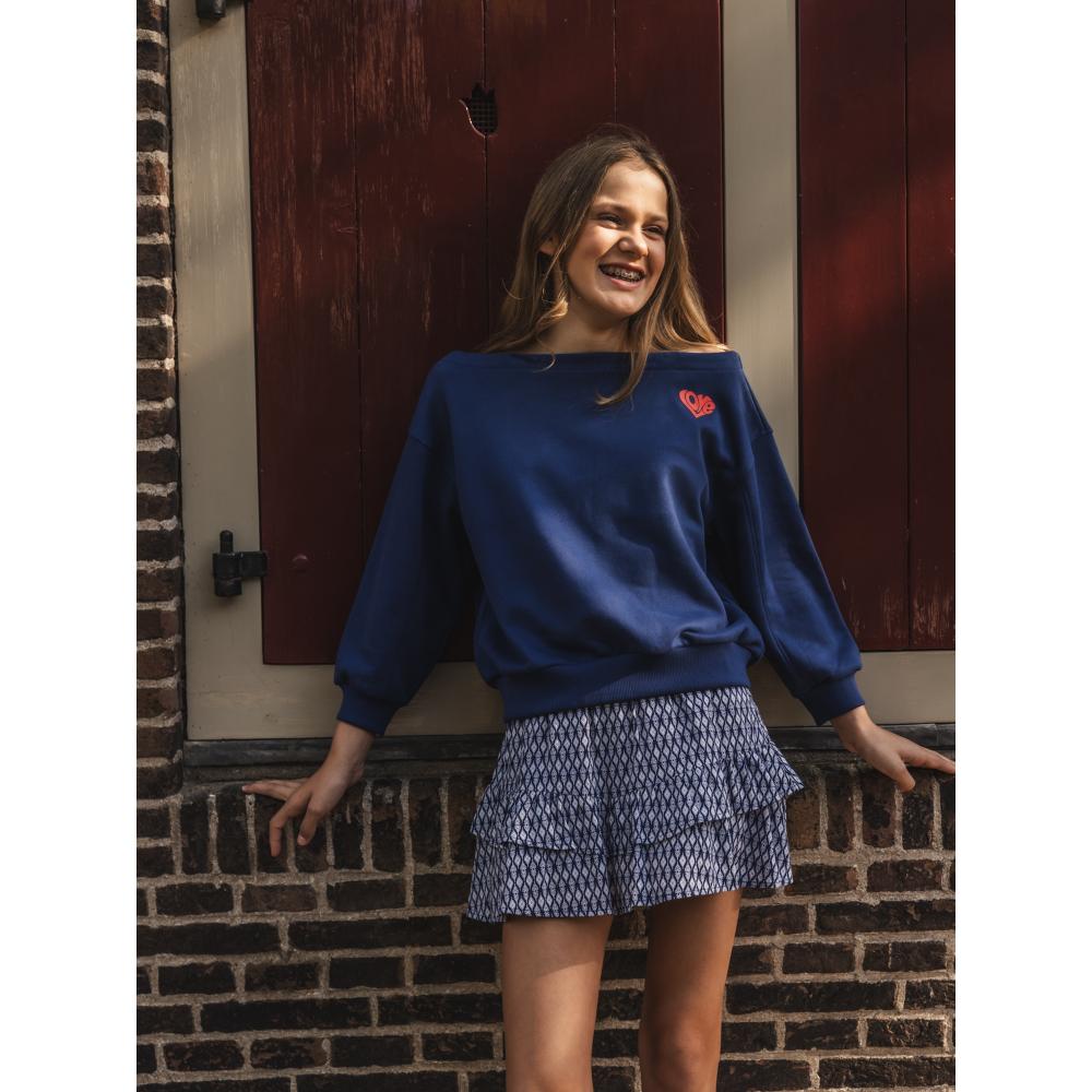 LOOXS 10Sixteen - Sweater Indigo Blue - Afbeelding 3