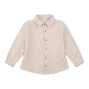 Navy Natural - Boyd Blouse Almond Mousseline