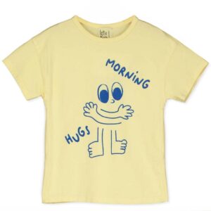 Lötiekids - T-shirt Morning Hugs Yellow