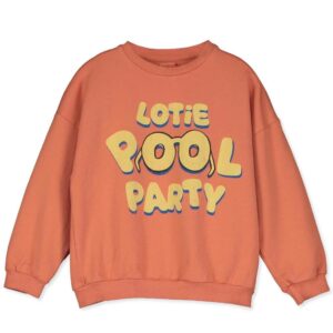 Lötiekids - Sweatshirt Pool Party Papaya