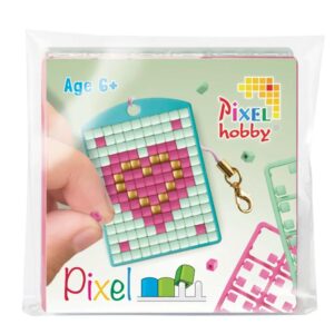 Pixelhobby - Medaillon startset Hartje