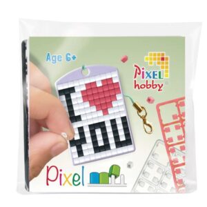 Pixelhobby - Medaillon startset I Love You
