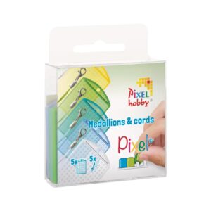 Pixelhobby - Set van 5 medaillons Transparant