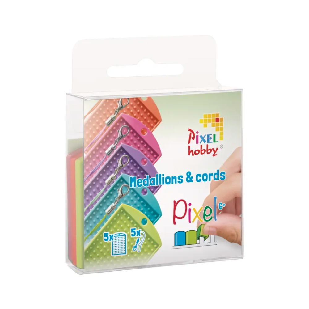 Pixelhobby - Set van 5 medaillons Kleuren