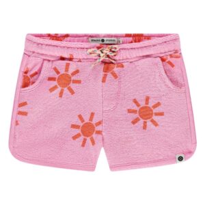 Stains & Stories - Girls Short Neon Pink