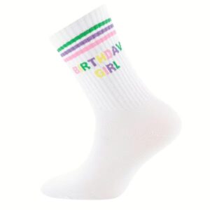 Ewers - Tennis Socks Birthday Girl