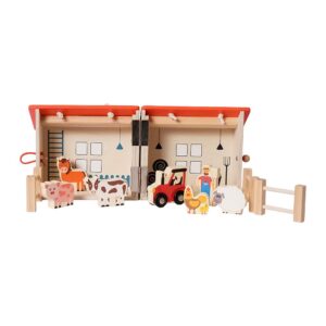 Houten Speelhuis Boerderij 11-delig