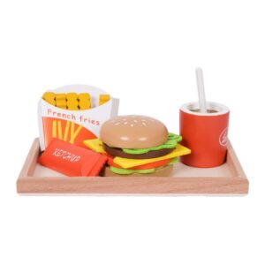 Houten Snackbar Tray