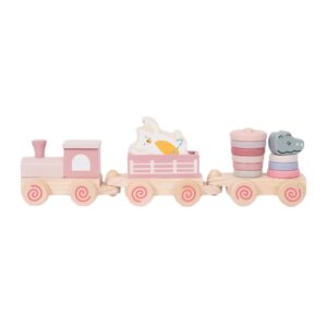 Houten Trein Roze