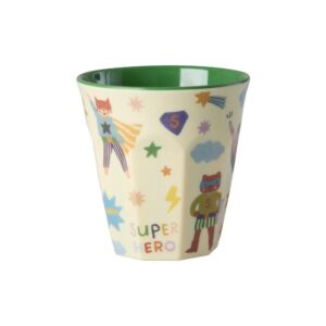 Rice - Kinderbeker Melamine Hero Green