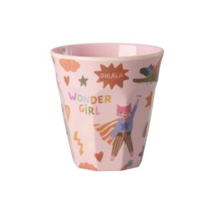 Rice - Kinderbeker Melamine Hero Pink