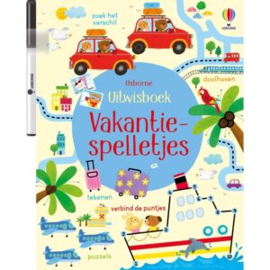 Usborne - Uitwisboek Vakantiespelletjes