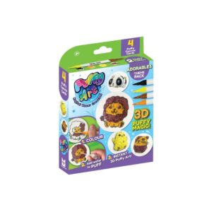 Puffy Art - Adorables 4-pack