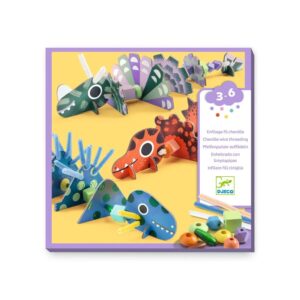 Djeco - Verschrikkelijke Dino's rijgen