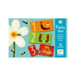 Djeco - Puzzle duo Nummers