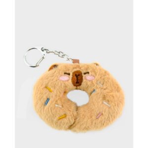 Robetoy - Key Charm with Donut Capybara