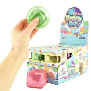 Robetoy - Squeeze Sugar Ice Cube Glitter (4 ass.)