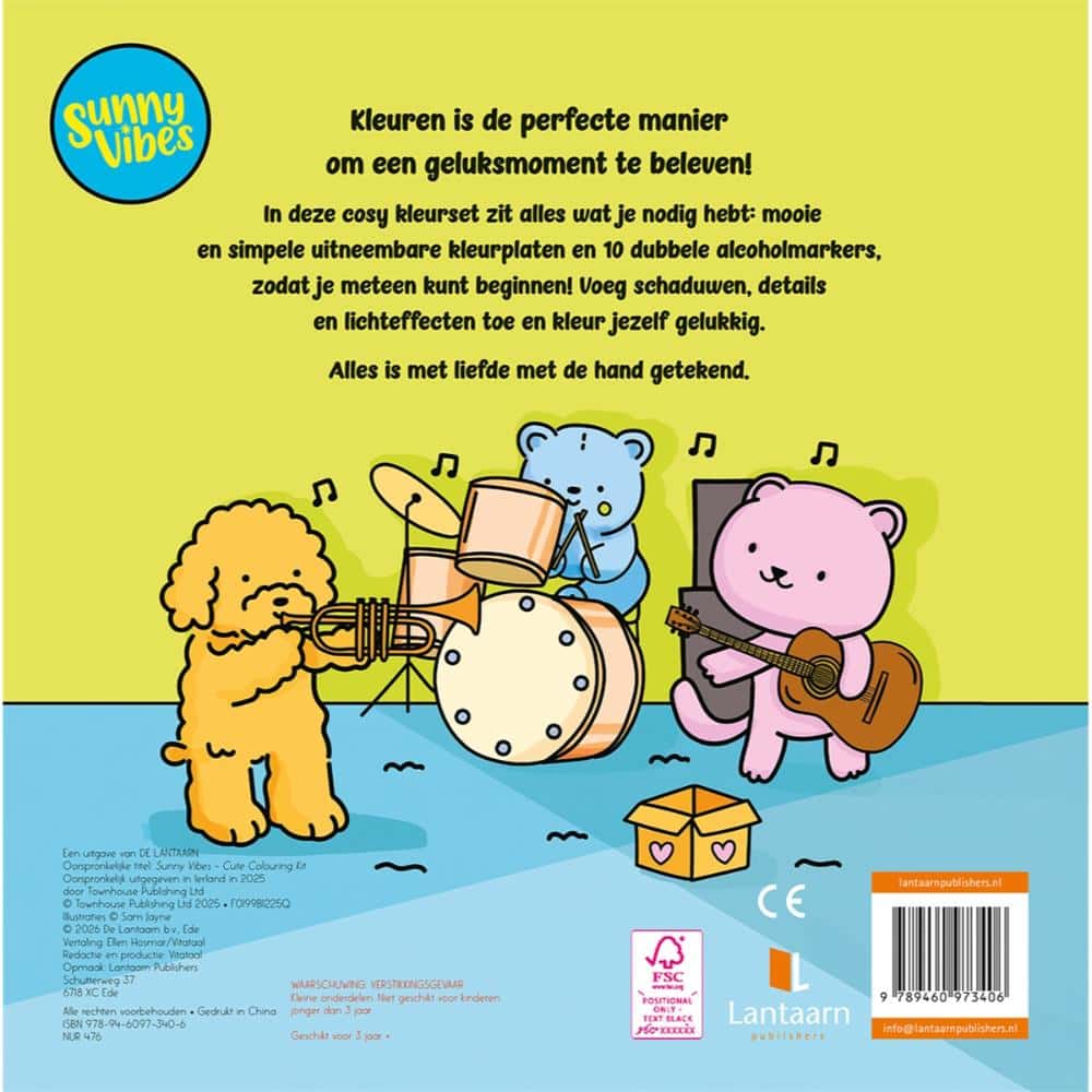 Lantaarn - Sunny Vibes Cute kleurset - Afbeelding 6