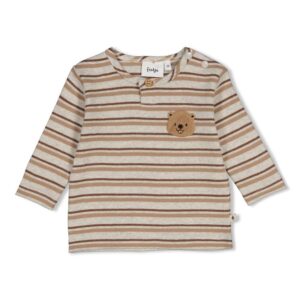 Feetje - Longsleeve rib Tiny Timber Tales
