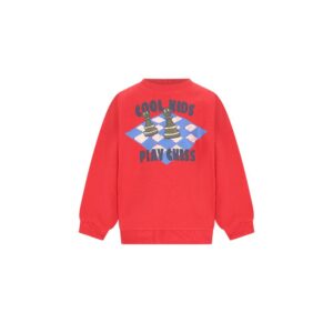 The New Chapter - Billie Sweater Red Chess