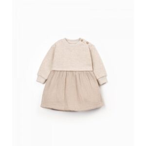 PLAY UP - Fleece Dress Beige