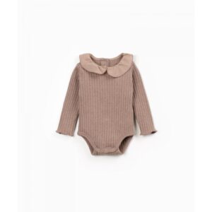 PLAY UP - Rib Body Taupe