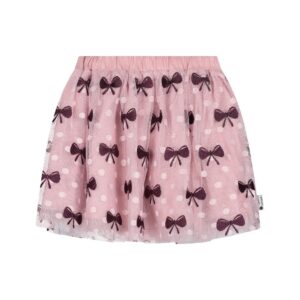 Stains & Stories - Girls Skirt Bows Pink