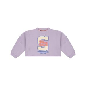 Stains & Stories - Girls Sweatshirt Lilac