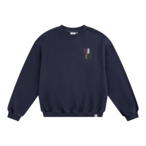 Navy Natural - Oversized sweater graphite NN