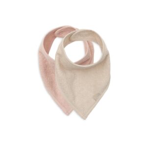 Jollein - Slab bandana silk rose/sand - 2 stuks