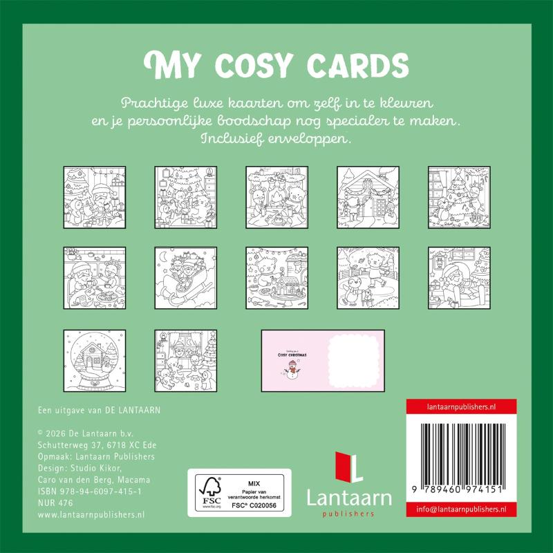 Lantaarn - Cosy Christmas Cards - Afbeelding 5