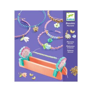 Djeco - Armbandjes maken Macramé Blauw