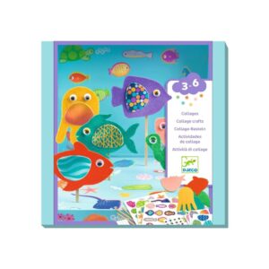 Djeco - Collage vrolijk Aquarium