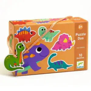 Djeco - Puzzle duo Dino's